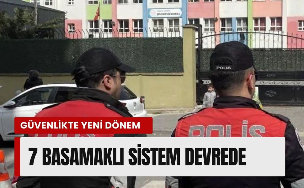 Okullarda güvenlikte yeni dönem: 7 basamaklı sistem devreye giriyor
