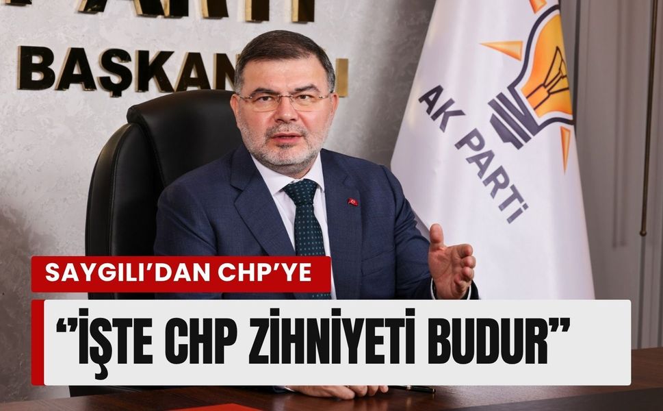 İzmir siyasetinde tansiyon yükseldi: Saygılı’dan CHP’ye sert sözler