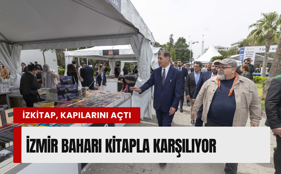 İzmir Kitap Fuarı kapılarını 7. kez açtı!