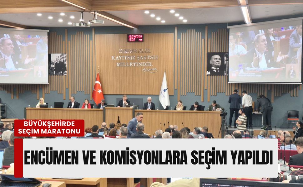 Büyükşehirde seçim maratonu: Encümen ve komisyonlara seçim yapıldı