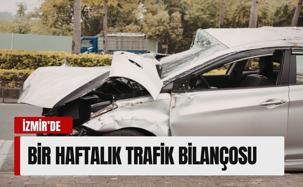 İzmir’de bir haftalık trafik bilançosu: Kazaların %62’si motosiklet kaynaklı!