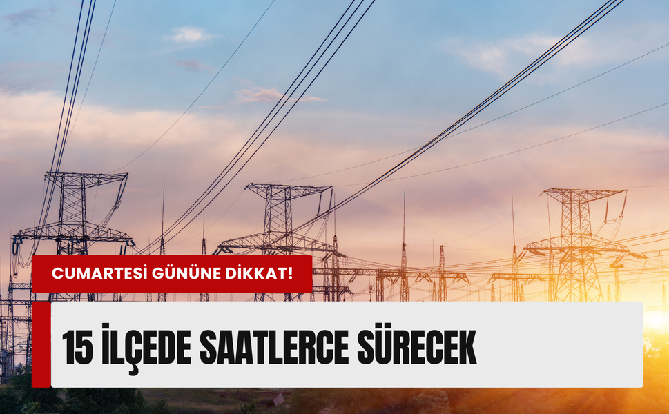 İzmir’de 25 Nisan Cumartesi günü planlı kesinti! Gediz Elektrik duyurdu