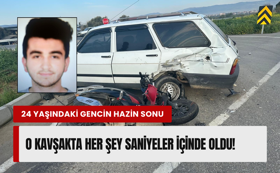 İzmir'de feci kaza: Motosikletli can verdi!