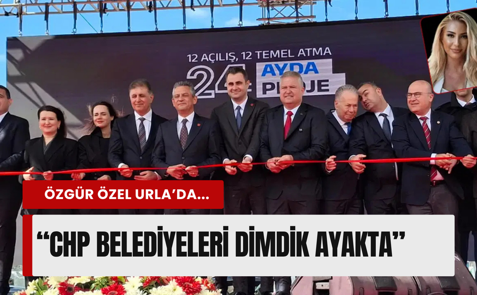 Özgür Özel Urla'dan seslendi: 'En kötü seçilmiş, en iyi atanmıştan iyidir'