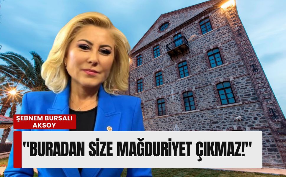 Şebnem Bursalı Aksoy’dan Meslek Fabrikası çıkışı: 'Buradan size mağduriyet çıkmaz!'