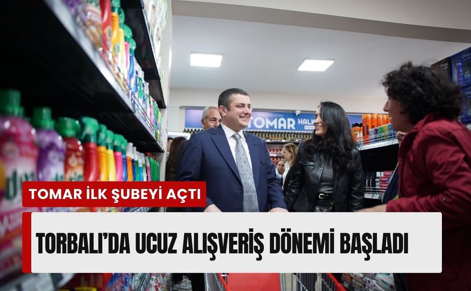 Torbalı’da ucuz alışveriş dönemi başladı