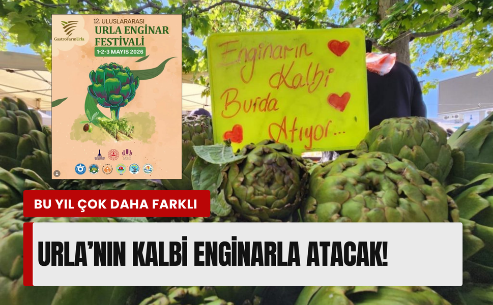 Urla Enginar Festivali’ne geri sayım!