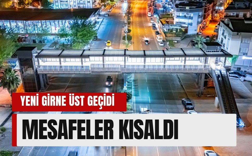 Yeni Girne Üst Geçidi açıldı!