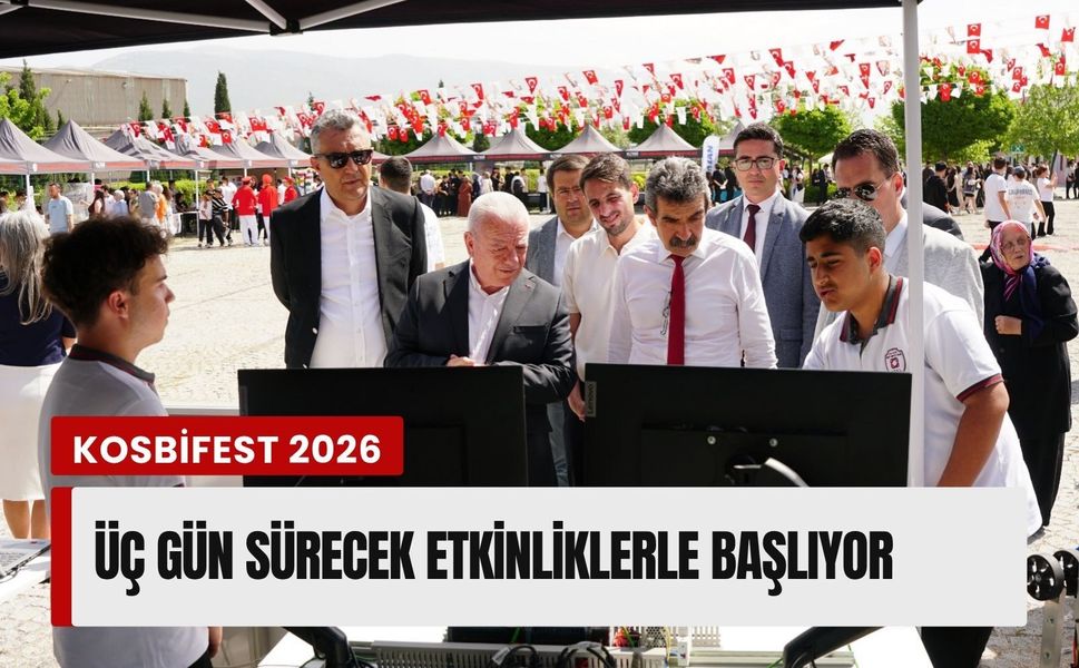 KOSBİFEST 2026, İzmir’de üç gün sürecek etkinliklerle başlıyor