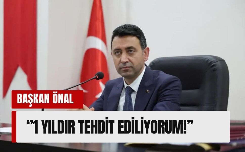 Bayraklı Belediye Başkanı Önal: '1 yıldır tehdit ediliyorum!'
