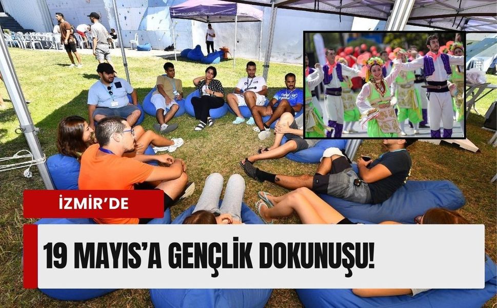 19 Mayıs ruhu İzmir’e çok yakıştı!