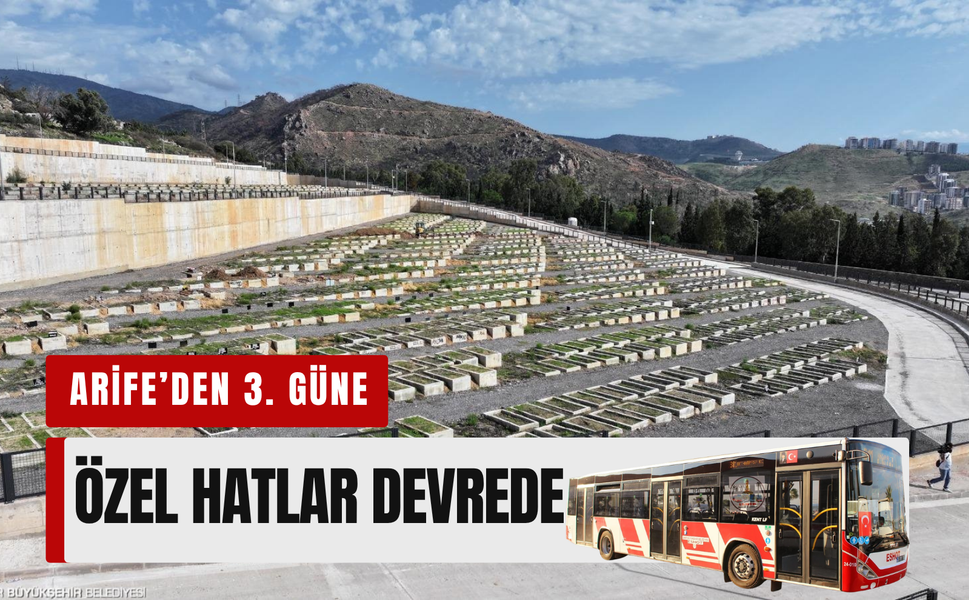 İzmir'de bayramda mezarlık ziyaretlerine özel ESHOT seferleri