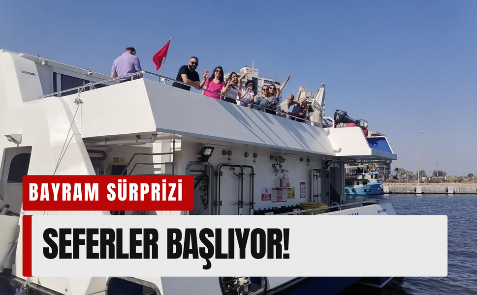 'İZDENİZ Bayram Seferleri' başlıyor: Biletler sadece online satılacak!