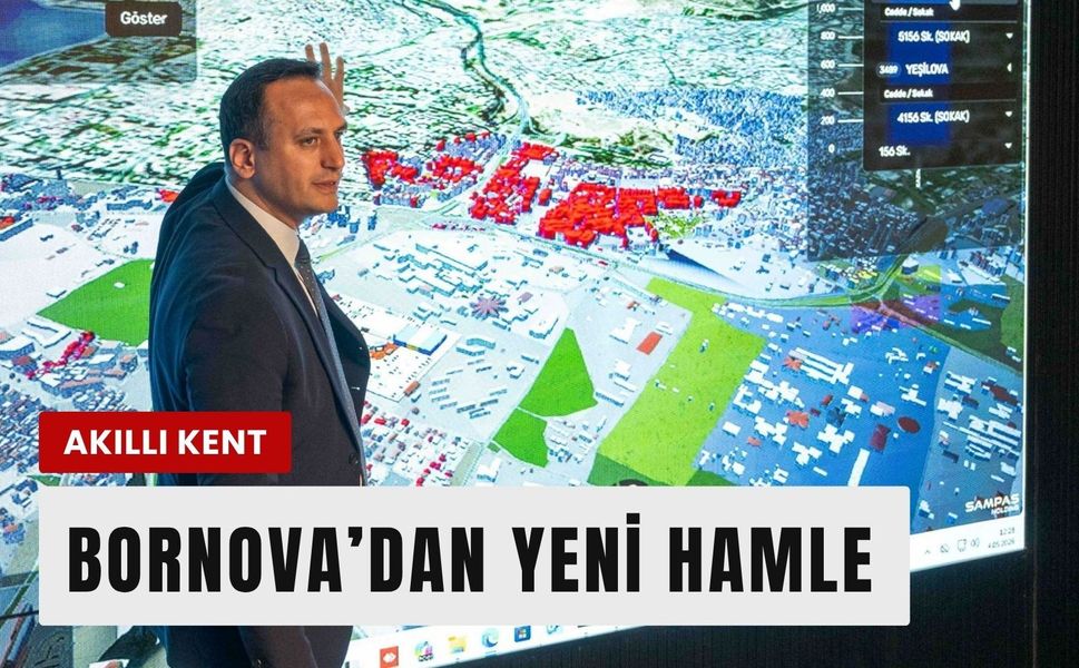 Bornova'da bir akıllı şehir hamlesi daha