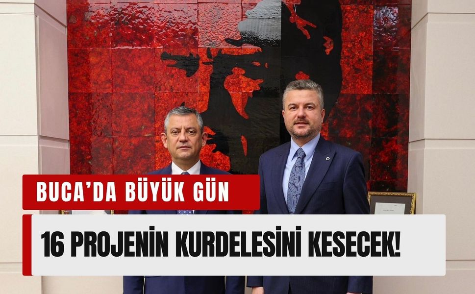 Buca’da 16 proje için toplu açılış: Özgür Özel katılacak