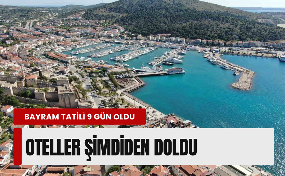 Çeşme bayrama hazır: Hedef yüzde 100 doluluk