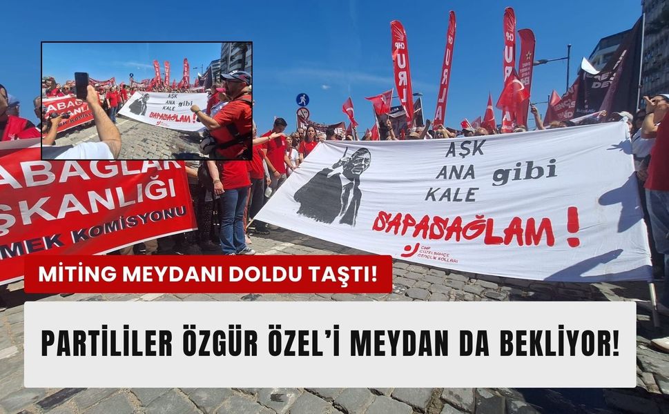 Geniş güvenlik önlemleri alındı: Partililer Kordon’da Özgür Özel’i bekliyor!