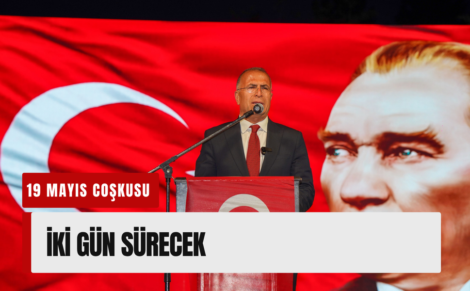 Gaziemir’de 19 Mayıs coşkusu iki gün sürecek