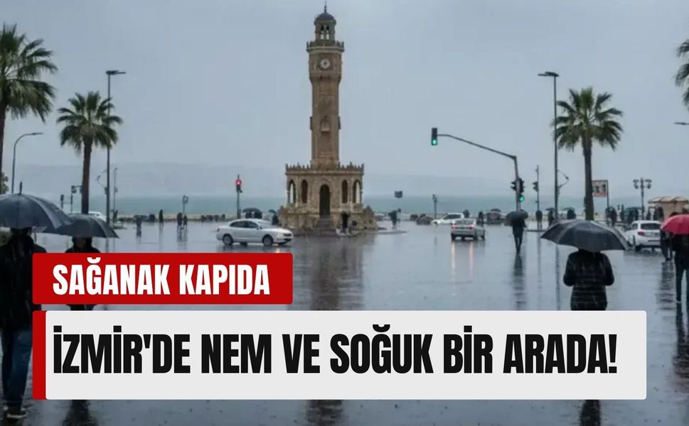 İzmir'de 3 Mayıs 2026 hava durumu: Pazar günü fırtına, sağanak ve kar bir arada!