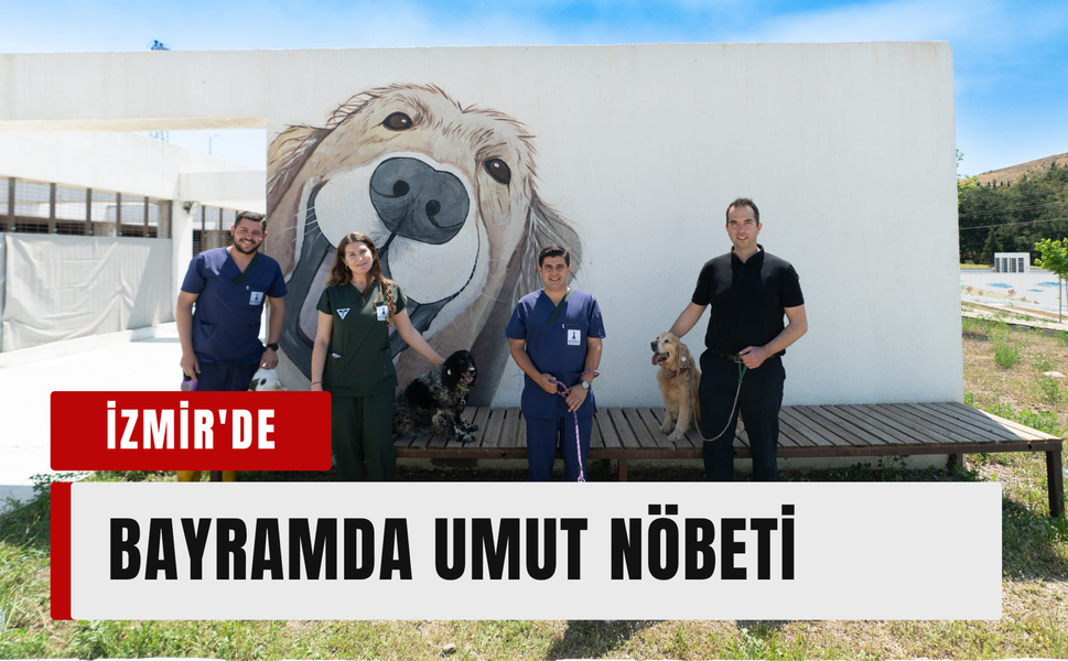 İzmir'de bayramda umut nöbeti