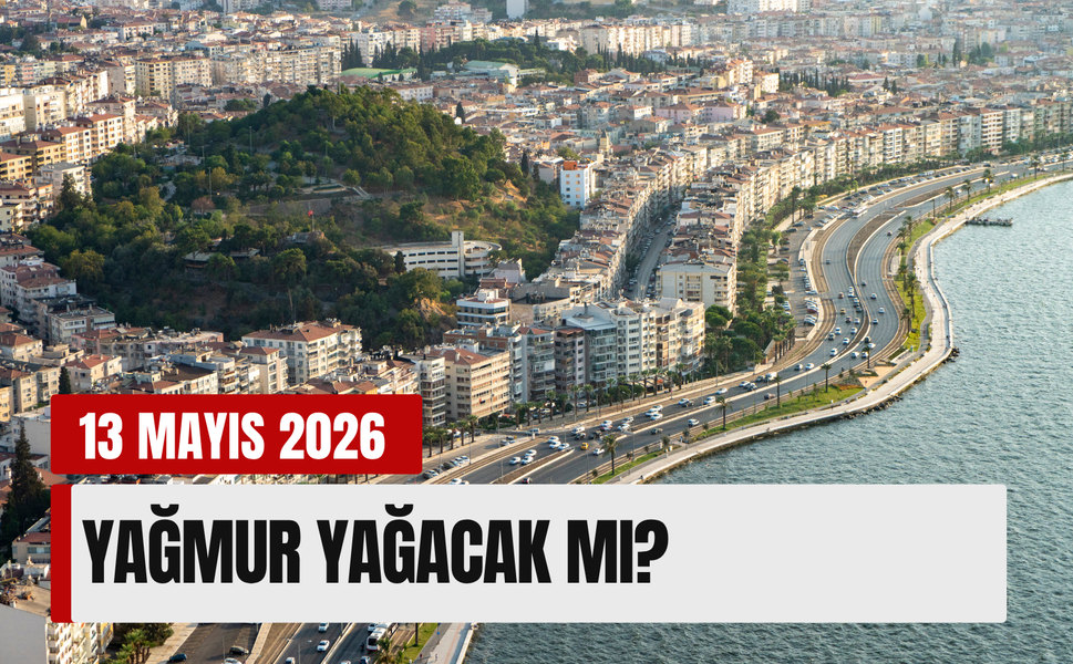 İzmir’de çarşamba mesaisi: Yağış var mı? İİlçe ilçe son durum