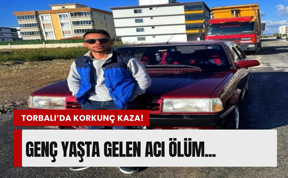 İzmir'de otomobil takla attı: 1 ölü, 1 yaralı