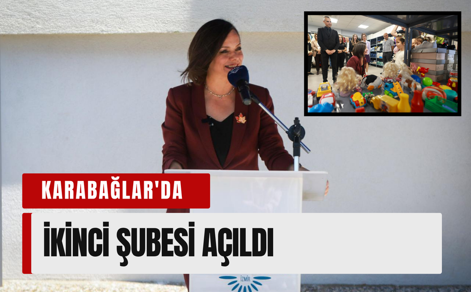 Karabağlar'da Sosyal Market'in ikinci şubesi açıldı