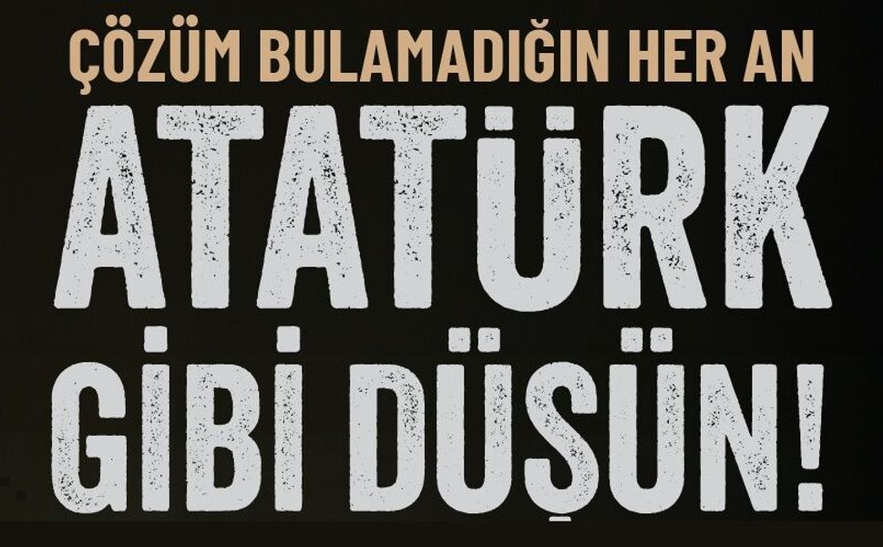 Başkan Ünsal'dan 19 Mayıs mesajı: Atatürk gibi düşün!