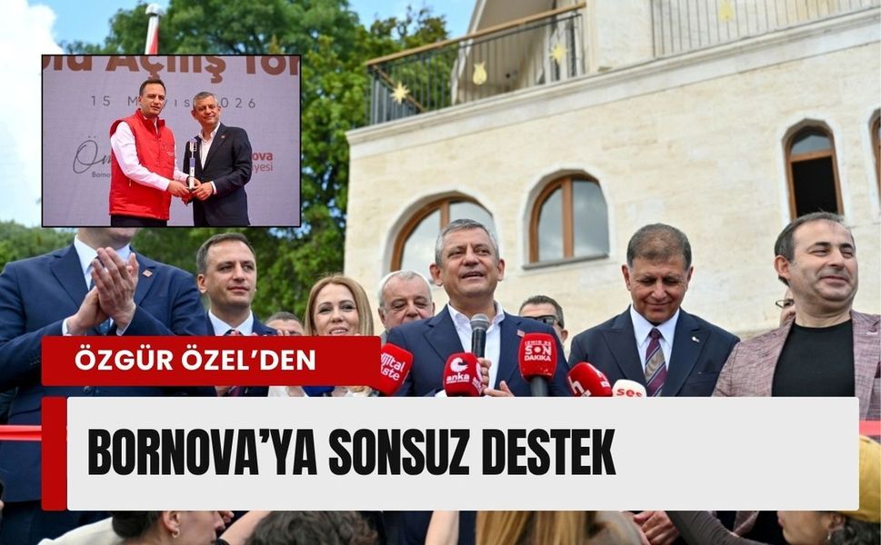 Özgür Özel’den Bornova’ya tam not
