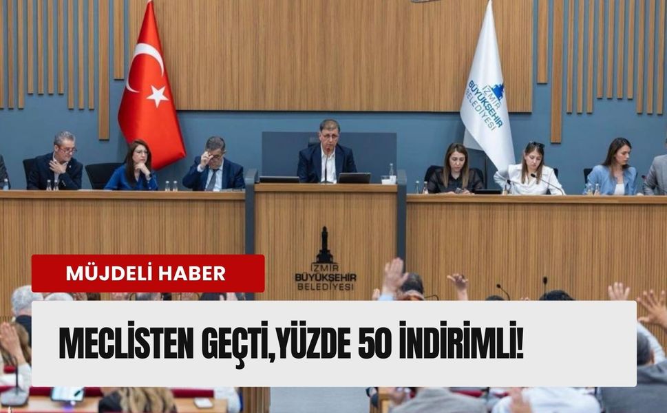 İzmir’de bayramda toplu ulaşım %50 indirimli!
