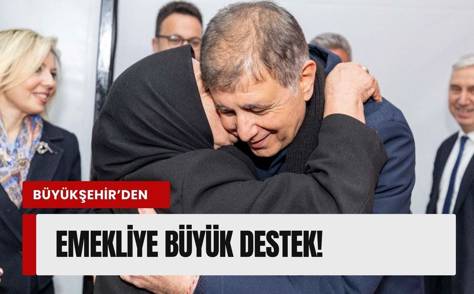 Büyükşehir'den emekliye büyük hamle