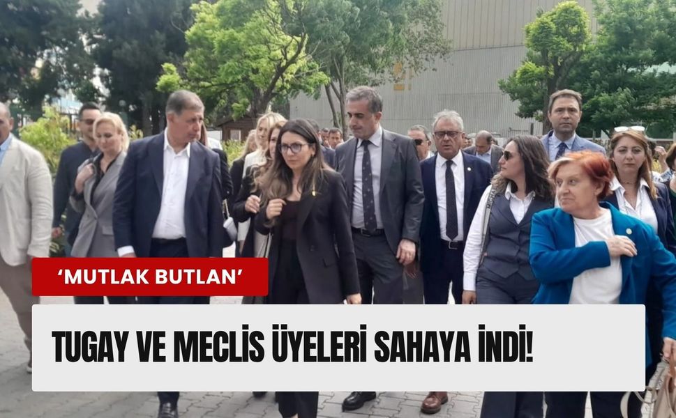 Cemil Tugay ve meclis üyelerinden "irade" yürüyüşü