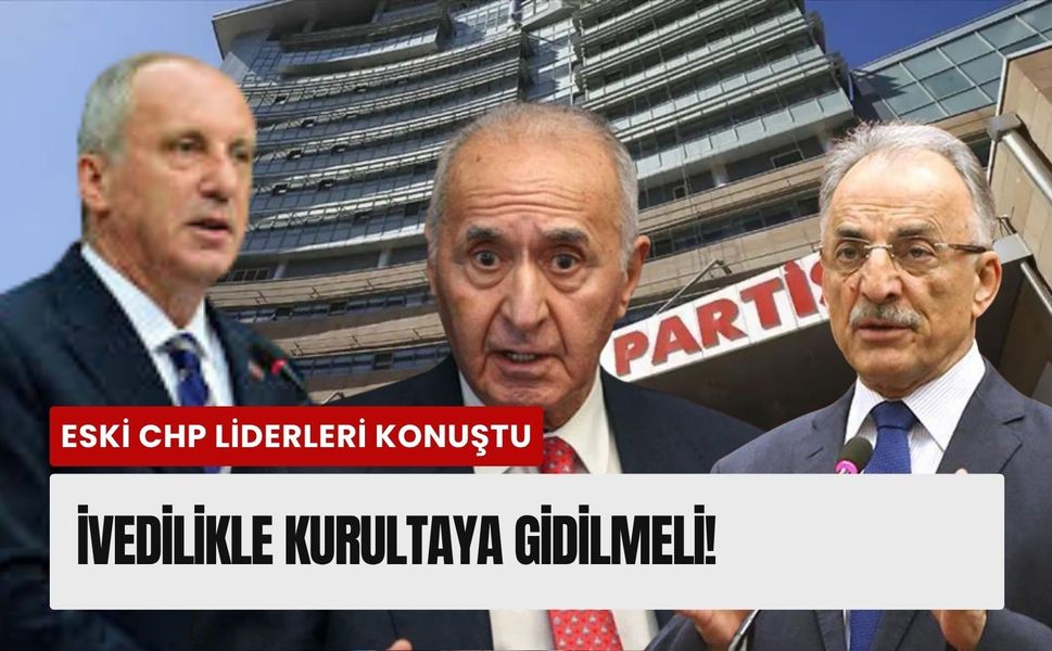 Eski CHP liderleri yargı kararına karşı Kurultay sinyali verdi!