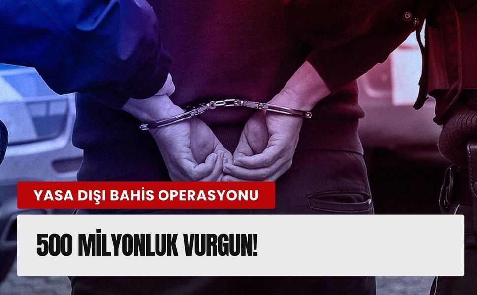 İzmir’de yasa dışı bahis operasyonu!