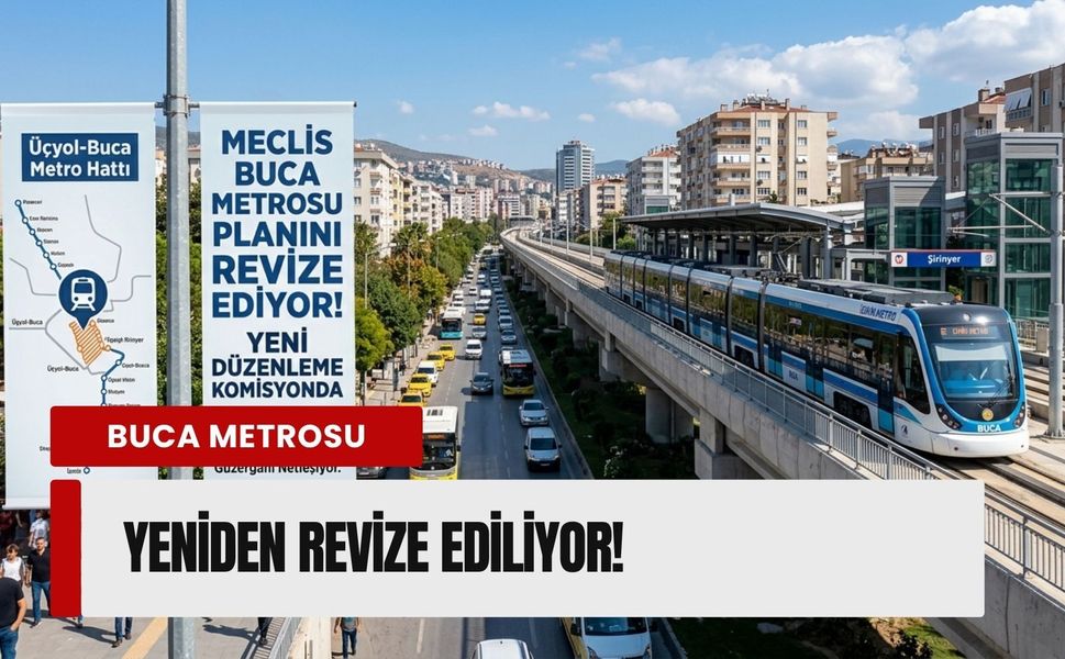 Buca metrosu imar planındaki maddi hatalar mecliste!
