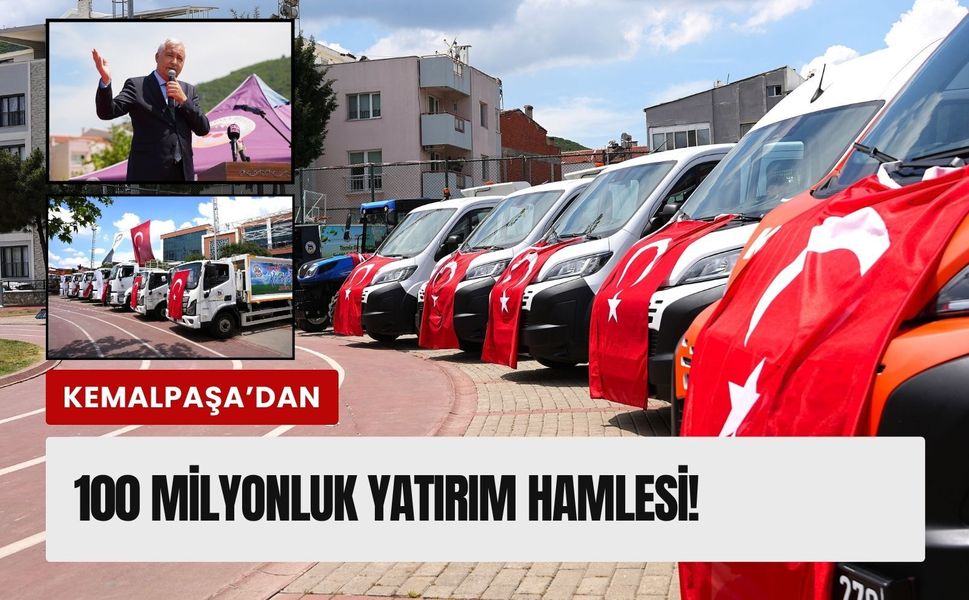 Kemalpaşa Belediyesinden 100 milyonluk hamle