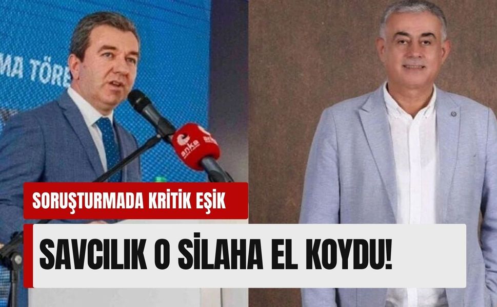 Eski başkana tehdit soruşturmasında gelişme: Silah incelemeye alındı