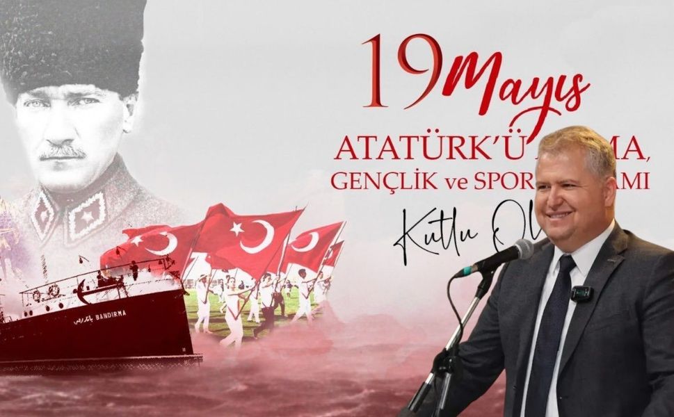 Urla Belediye Başkanı Selçuk Balkan'dan 19 Mayıs kutlaması