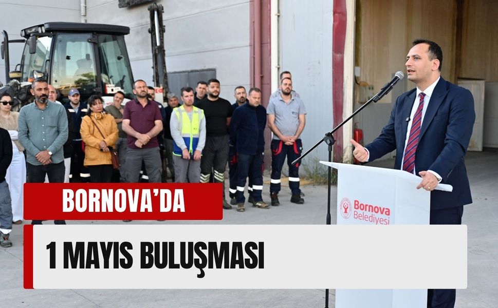 Bornova’da hüzünlü 1 Mayıs