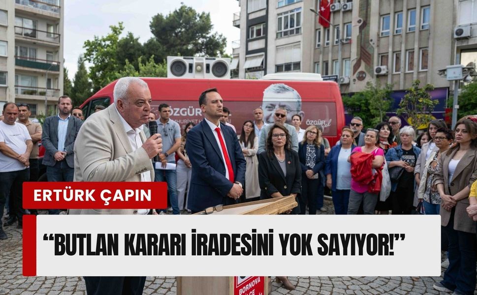 Bornova CHP meclis grubu Özgür Özel’e destek verdi