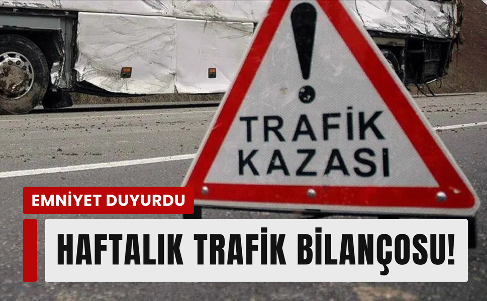 İzmir’de trafik bilançosu: Kazaların çoğu gündüz yaşanıyor!(22-28 Haziran)
