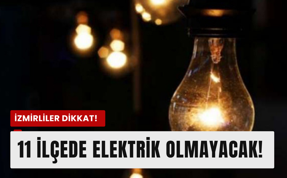 GDZ Elektrik duyurdu! 7 Haziran Pazar günü planlı elektrik kesintileri var!