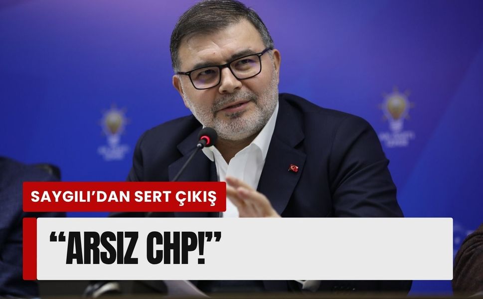 AK Partili Saygılı, Dikili'deki skandala sert tepki