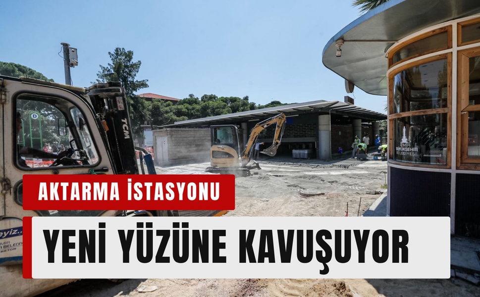 Binlerce kişinin kullandığı aktarma merkezi yenileniyor