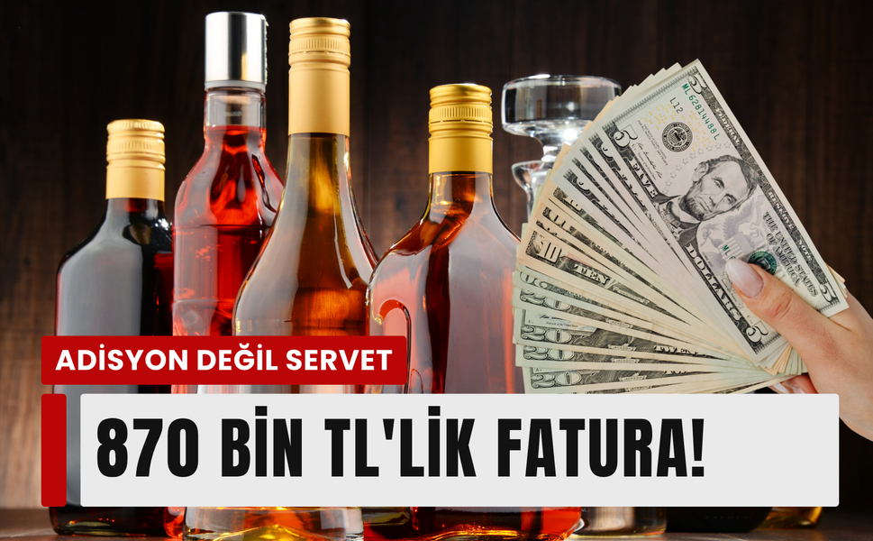 Adisyon değil servet: Çeşme'deki lüks hesap gündem oldu!