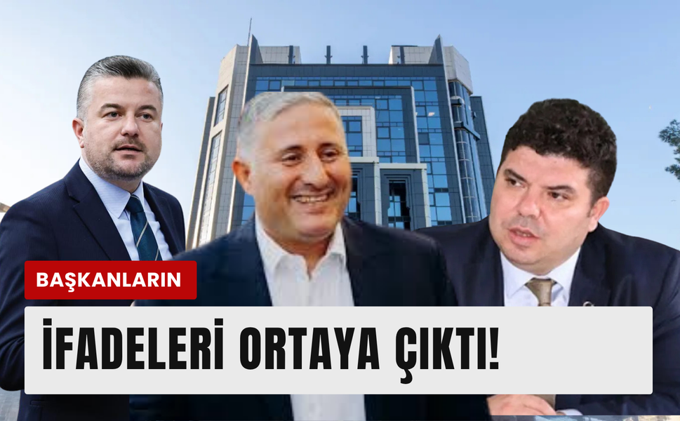 Tutuklu başkanların ifadeleri ortaya çıktı!