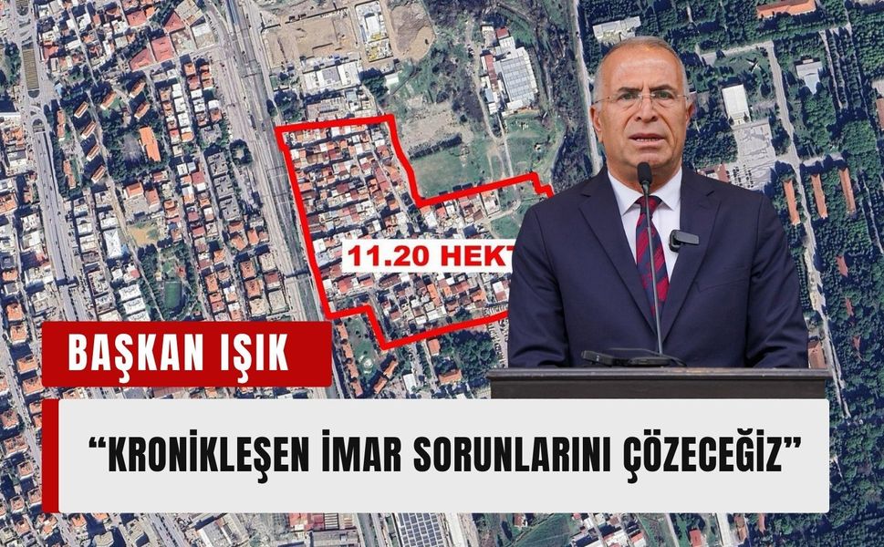 Gaziemir’de 175 hektarlık imar revizyonu
