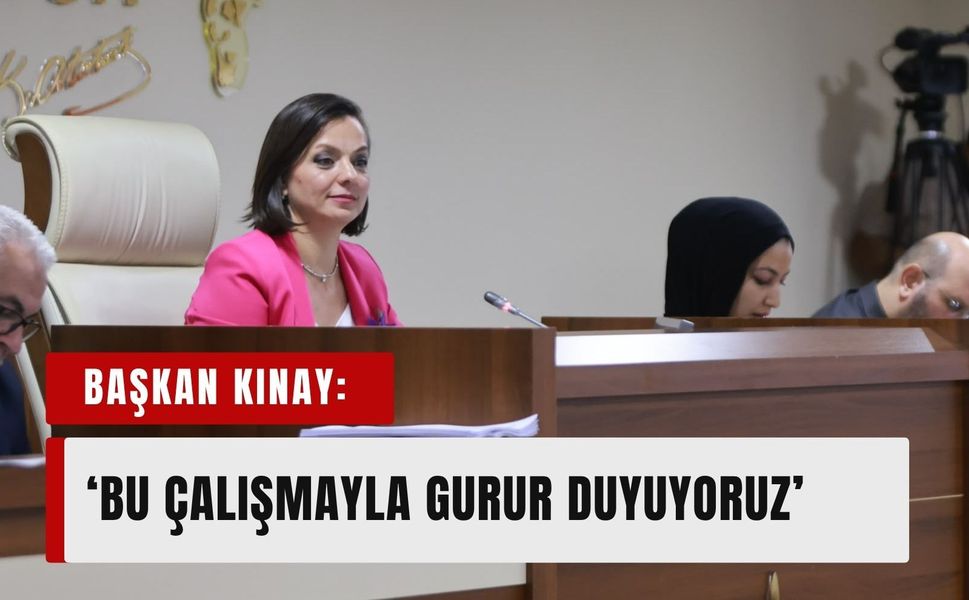 Başkan Kınay: ‘Bu çalışmayla gurur duyuyoruz’