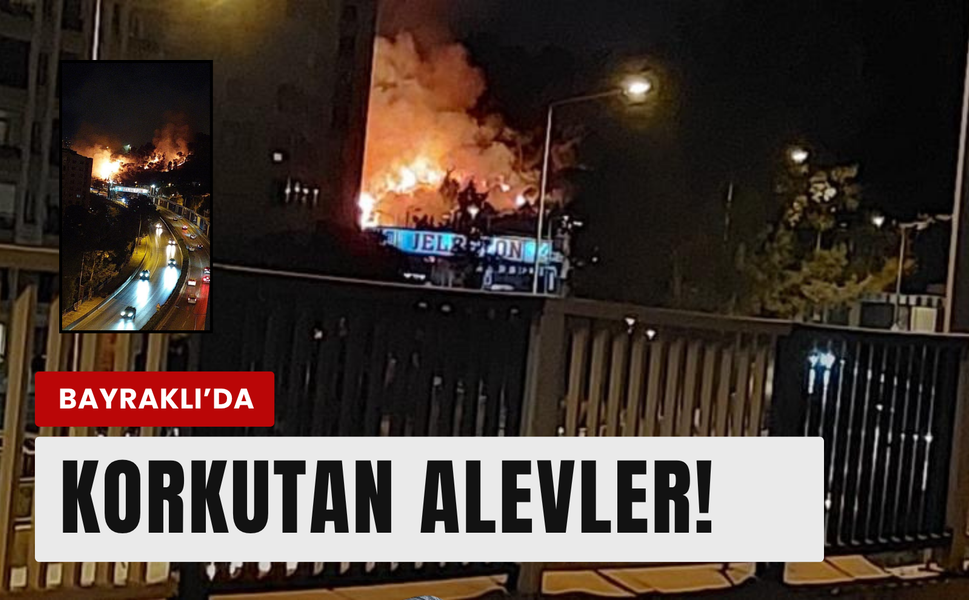 Bayrak’lı semalarında duman alarmı!