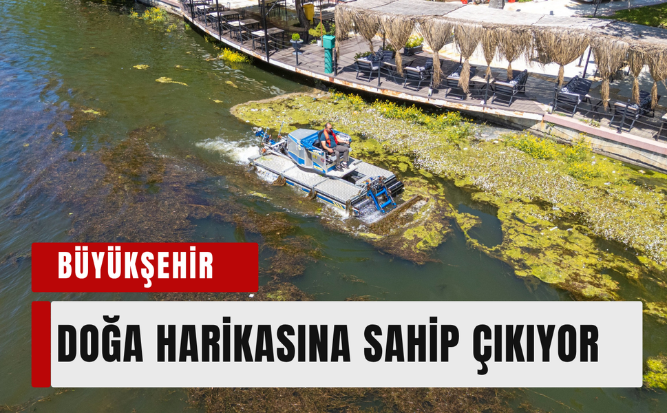 Büyükşehir doğa harikasına sahip çıkıyor
